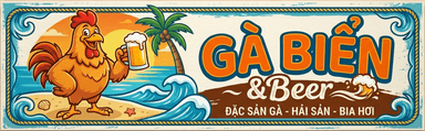 GÀ BIỂN & Beer